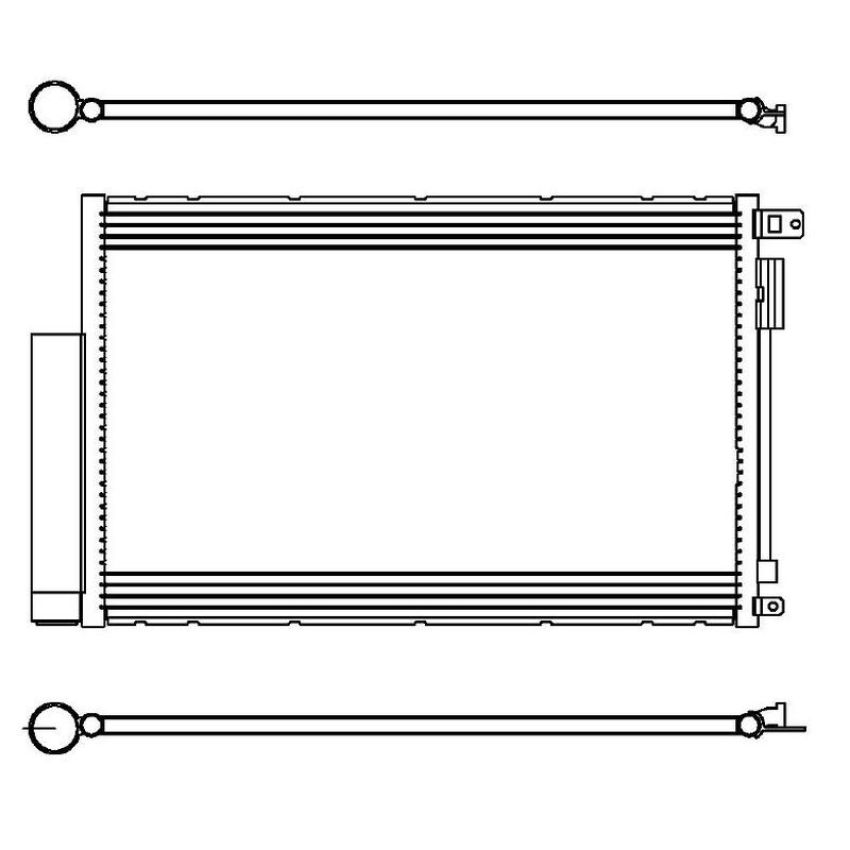 Reach International 31-4063 A/C Condenser