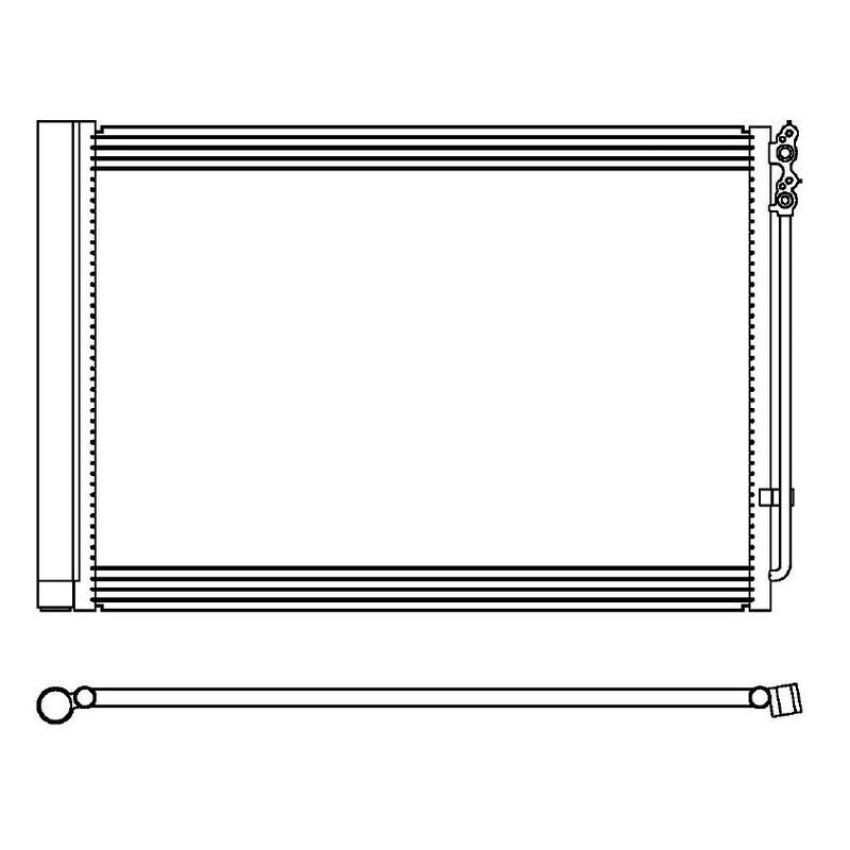 Reach International 31-4069 A/C Condenser