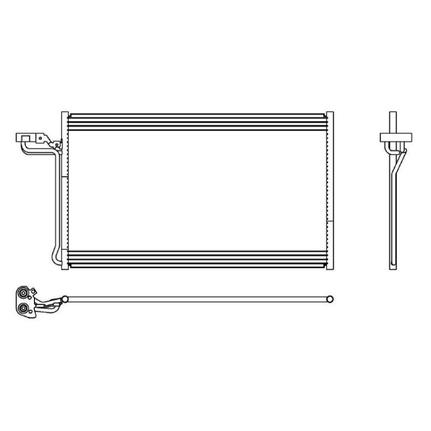 Reach International 31-4084 A/C Condenser
