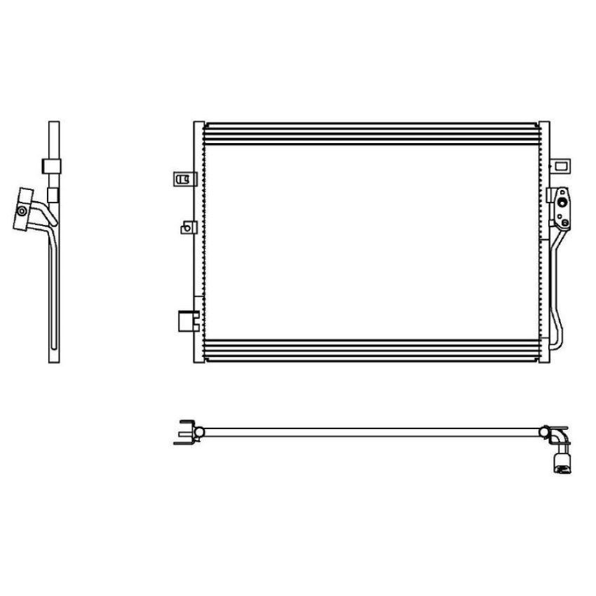 Reach International 31-4104 A/C Condenser