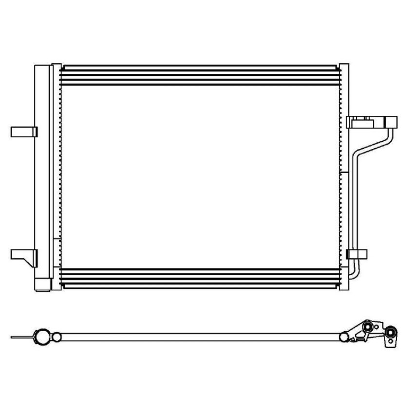 Reach International 31-4106 A/C Condenser