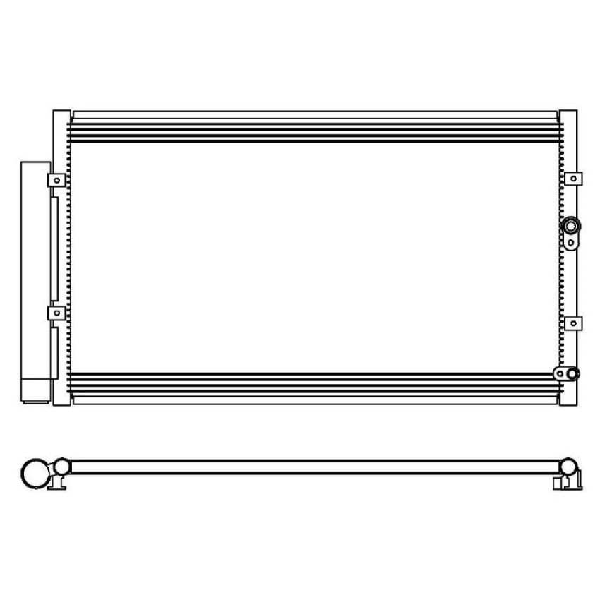 Reach International 31-4145 A/C Condenser