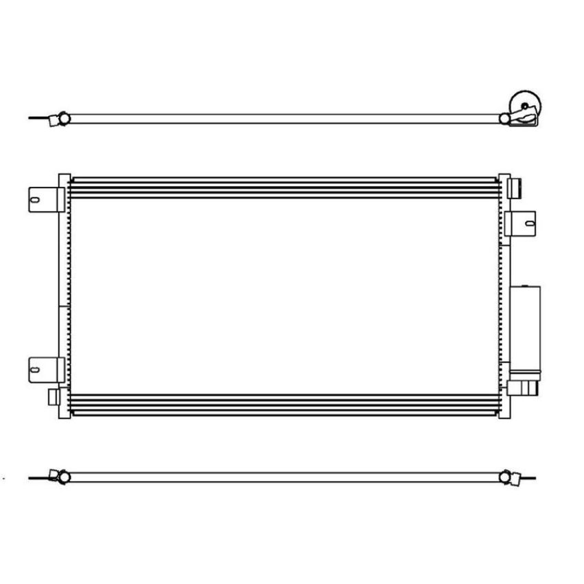 Reach International 31-4153 A/C Condenser
