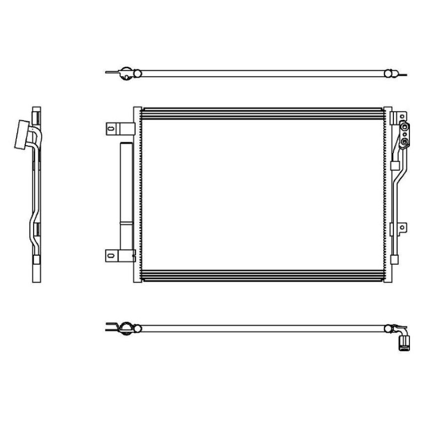 Reach International 31-4192 A/C Condenser