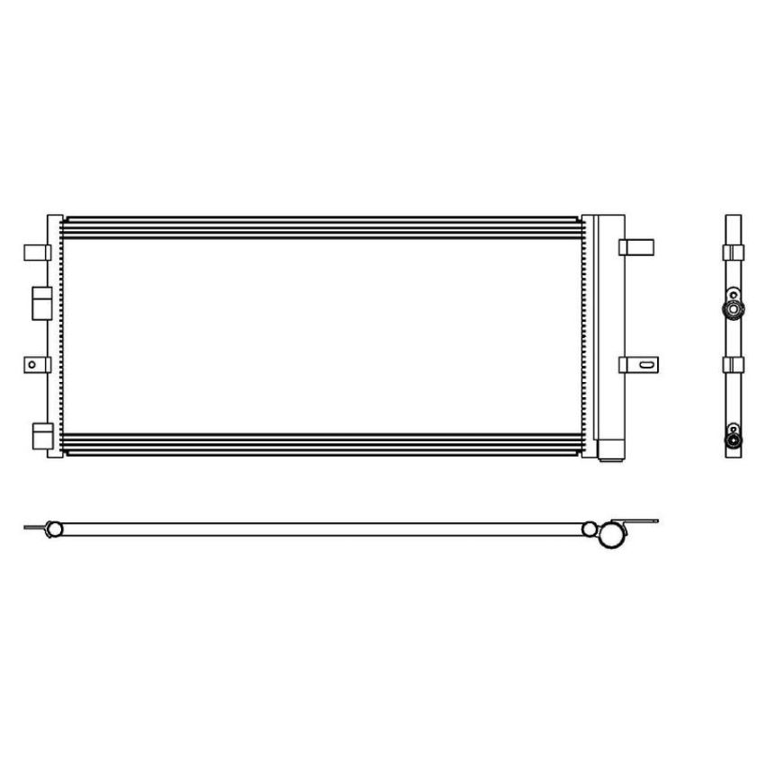 Reach International 31-4211 A/C Condenser
