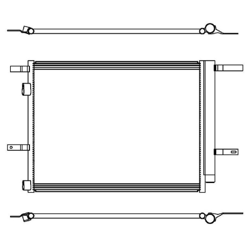 Reach International 31-4214 A/C Condenser