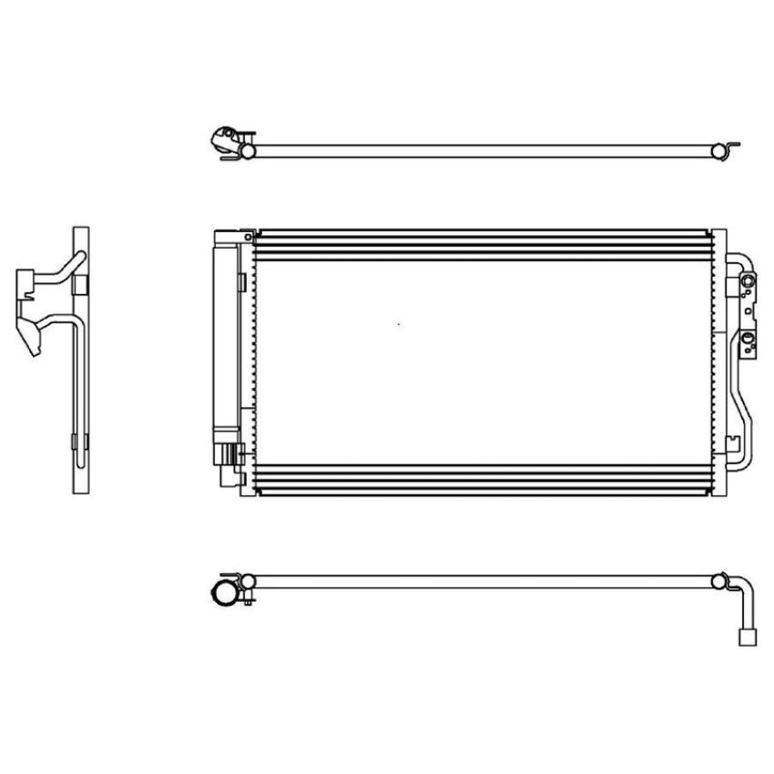 Reach International 31-4226 A/C Condenser