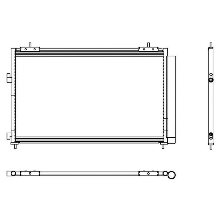 Reach International 31-4232 A/C Condenser
