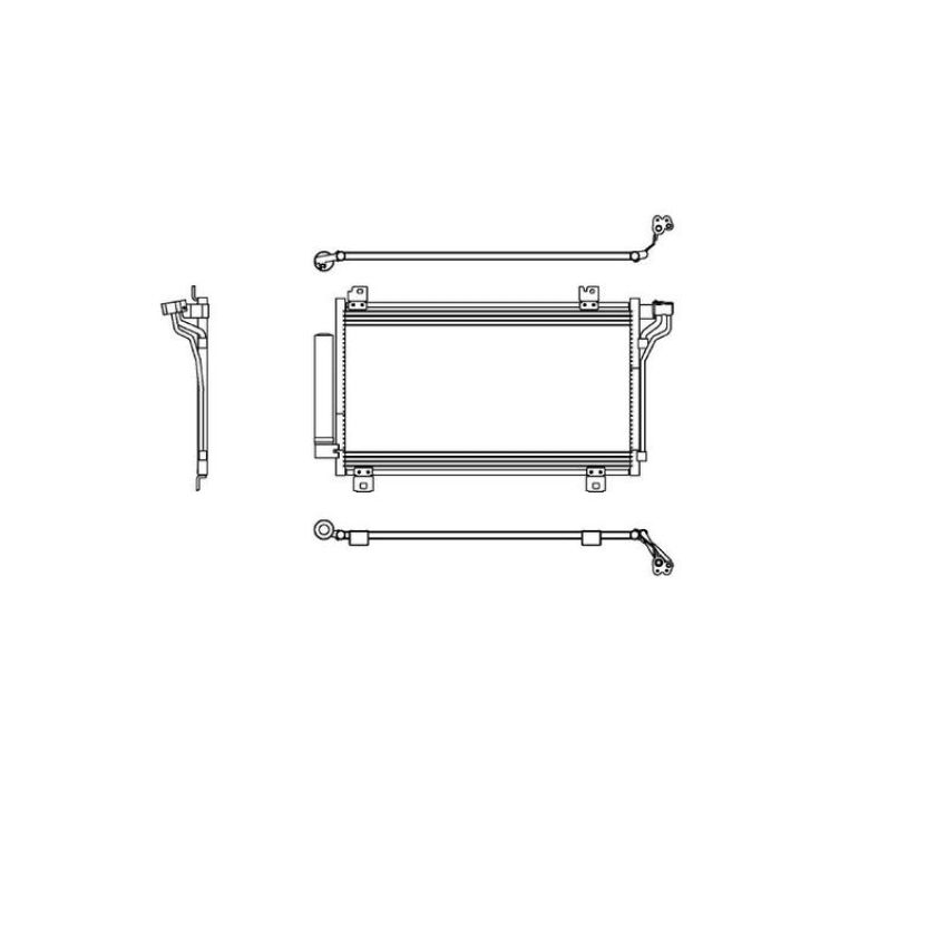 Reach International 31-4233 A/C Condenser