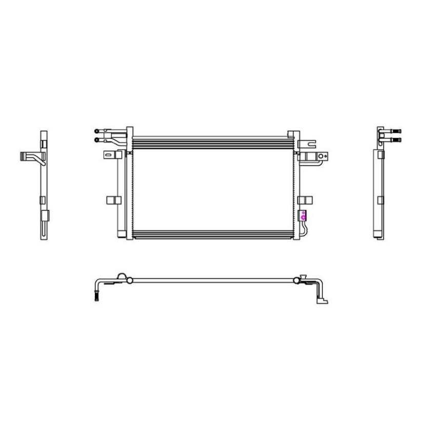 Reach International 31-4241 A/C Condenser