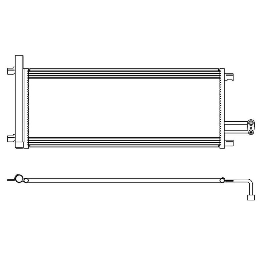 Reach International 31-4282 A/C Condenser
