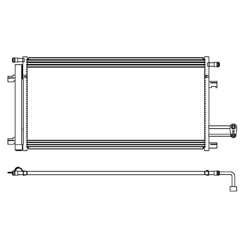 Reach International 31-4283 A/C Condenser
