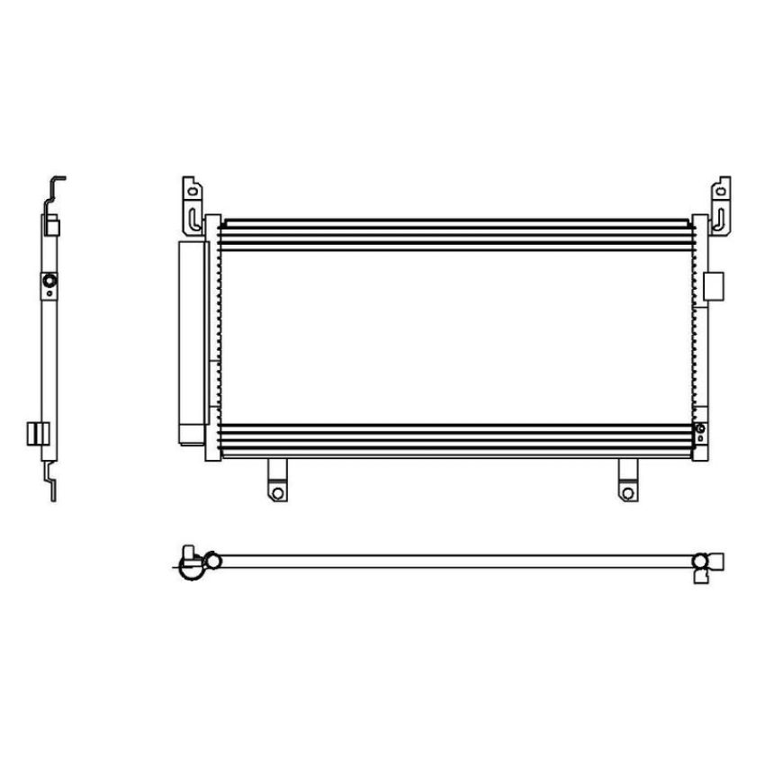 Reach International 31-4302 A/C Condenser
