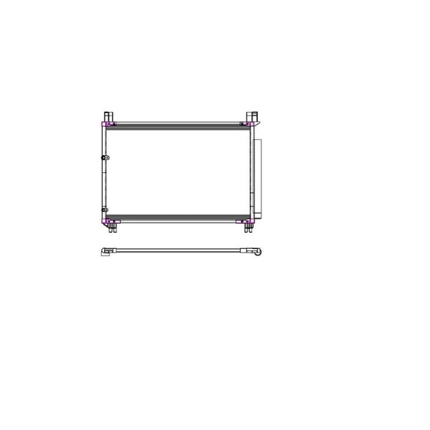 Reach International 31-4439 A/C Condenser