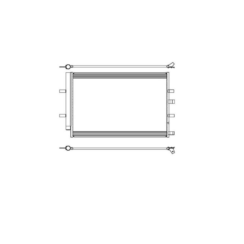 Reach International 31-4459 A/C Condenser