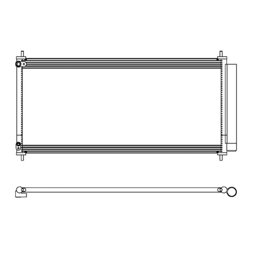 Reach International 31-4503 A/C Condenser