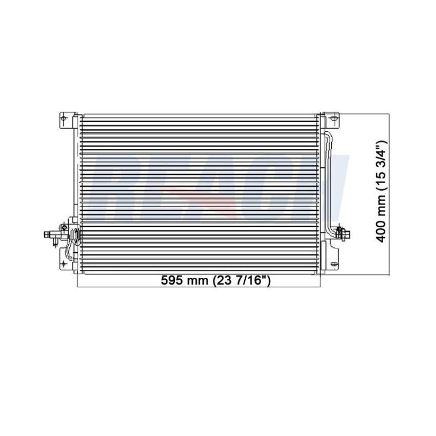 Reach International 31-4505 A/C Condenser