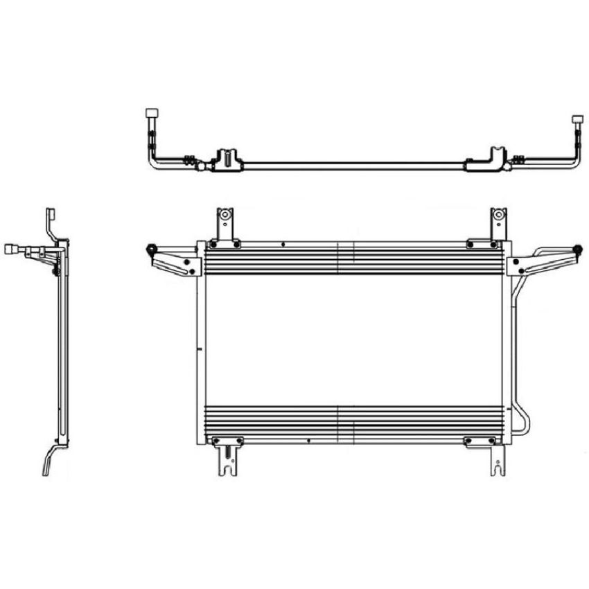 Reach International 31-4531 A/C Condenser