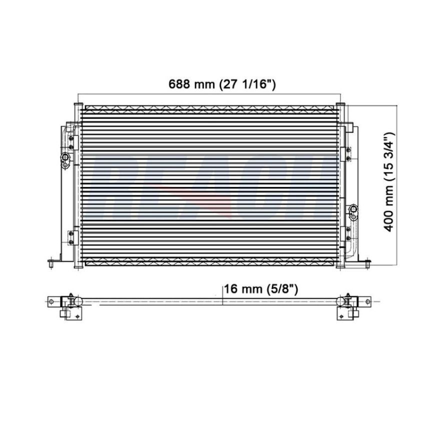 Reach International 31-4570 A/C Condenser
