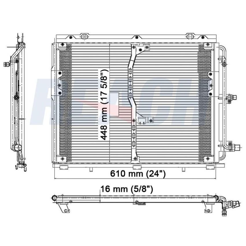 Reach International 31-4692 A/C Condenser
