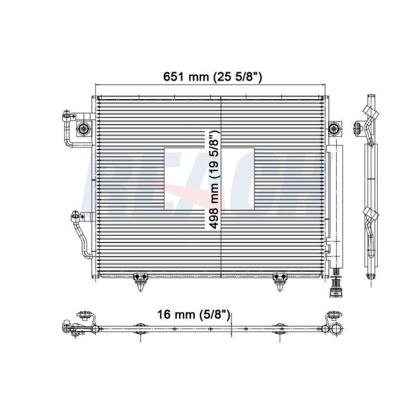 Reach International 31-4699 A/C Condenser