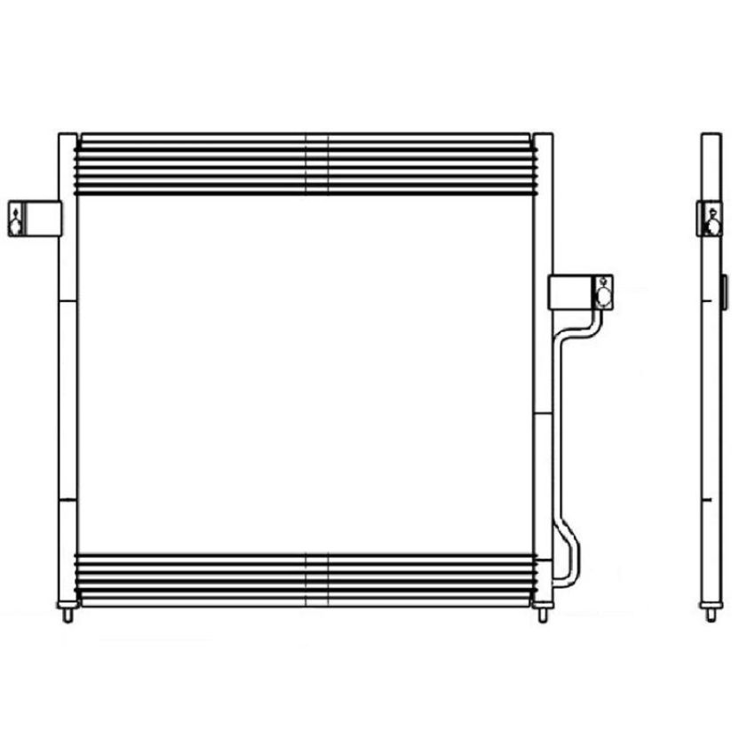 Reach International 31-4715 A/C Condenser