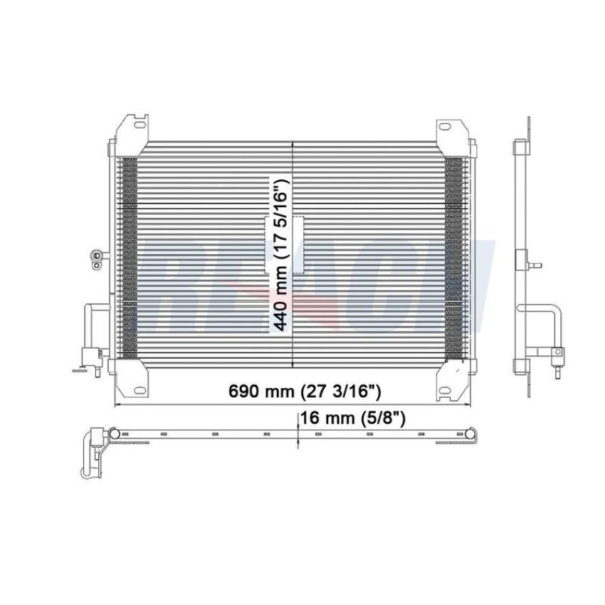 Reach International 31-4719 A/C Condenser