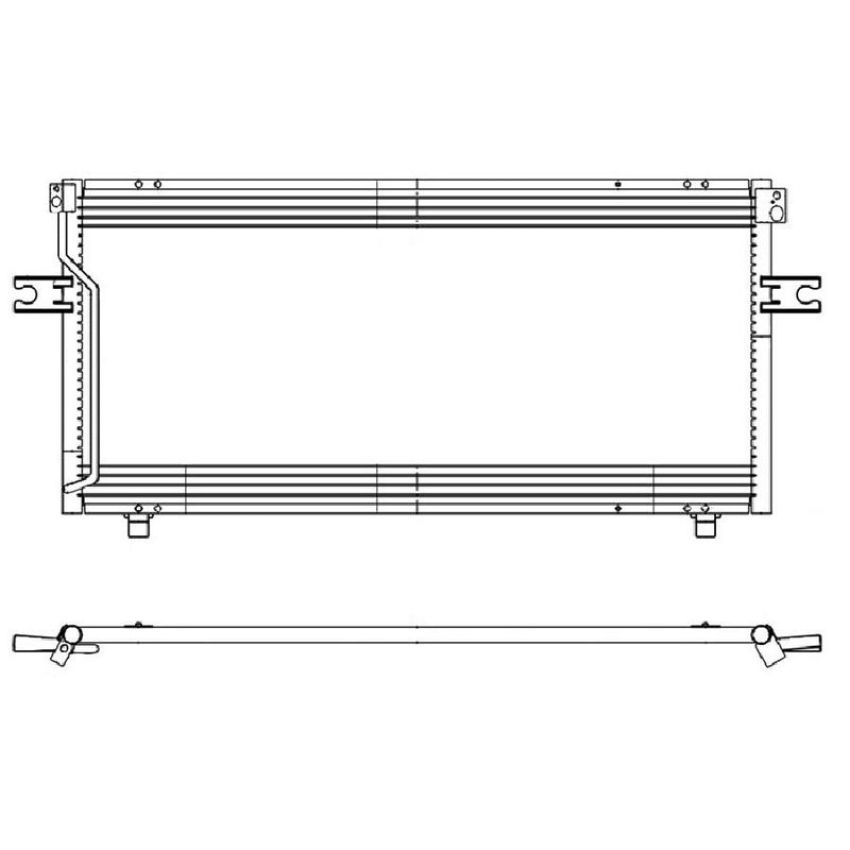 Reach International 31-4758 A/C Condenser