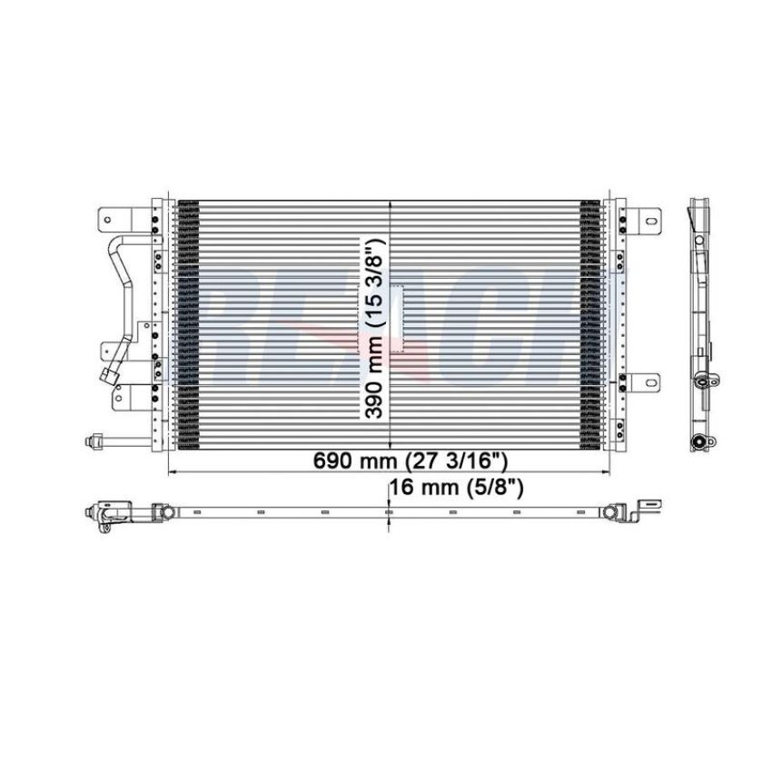 Reach International 31-4779 A/C Condenser