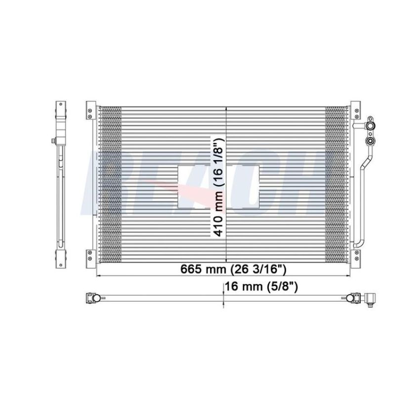 Reach International 31-4882 A/C Condenser