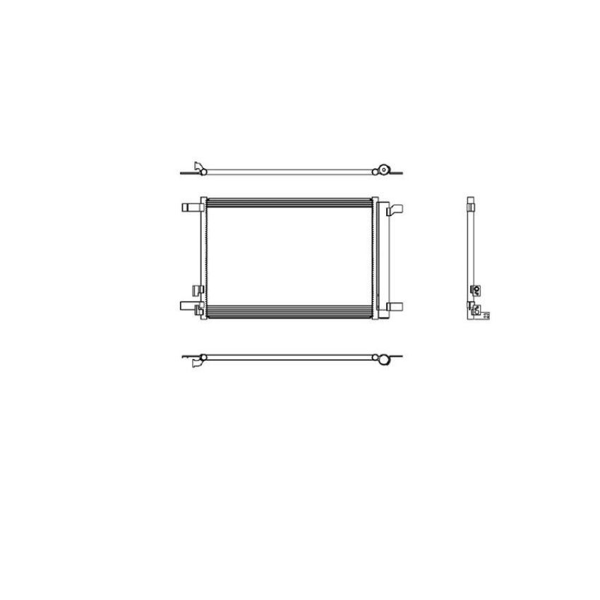 Reach International 31-4891 A/C Condenser