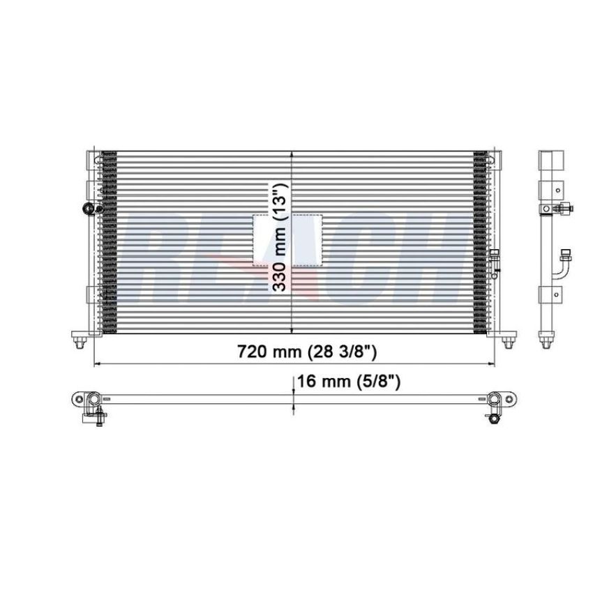 Reach International 31-4931 A/C Condenser