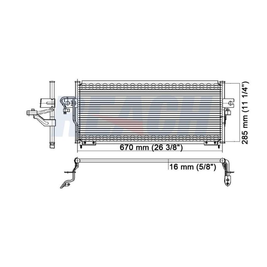 Reach International 31-4939 A/C Condenser