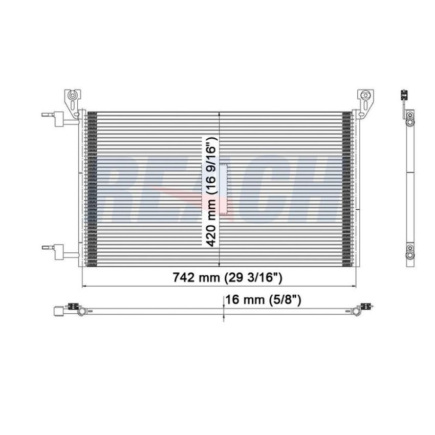 Reach International 31-4953 A/C Condenser