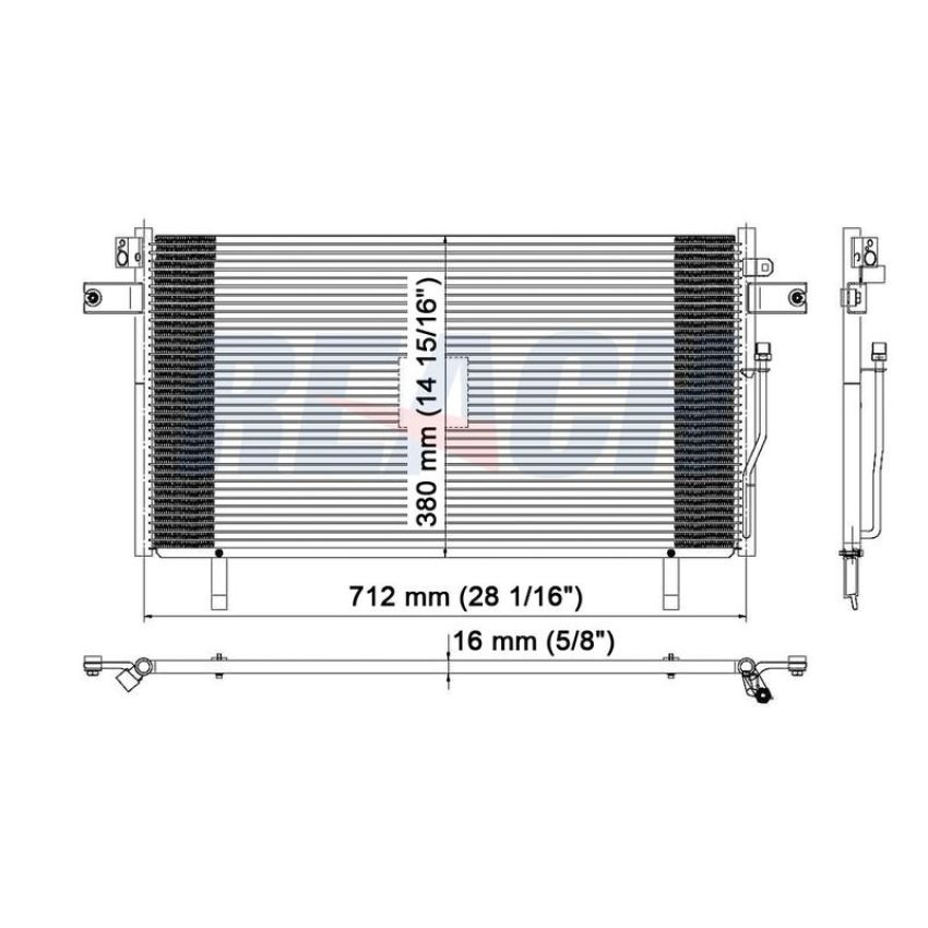 Reach International 31-4954 A/C Condenser