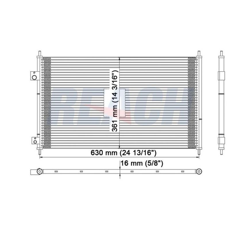 Reach International 31-4977 A/C Condenser