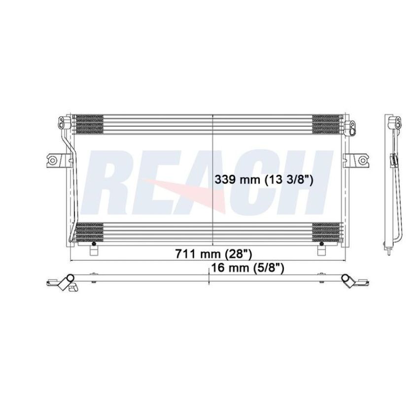 Reach International 31-4979 A/C Condenser