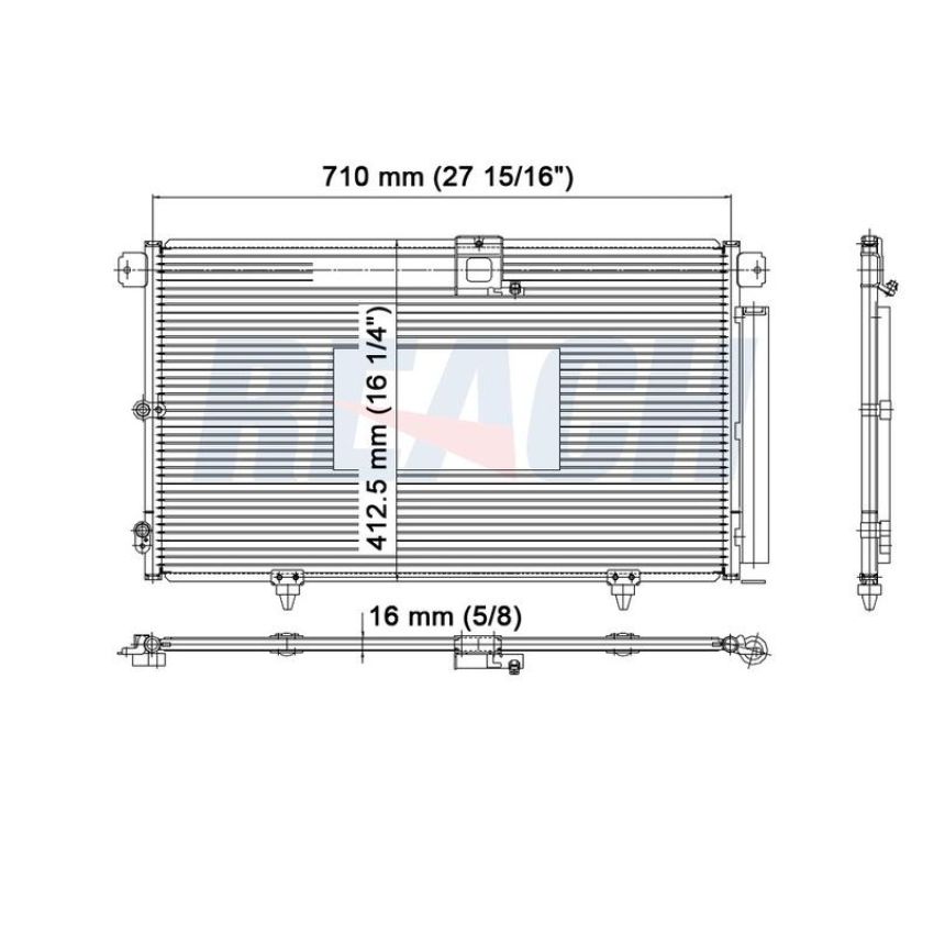 Reach International 31-4988 A/C Condenser