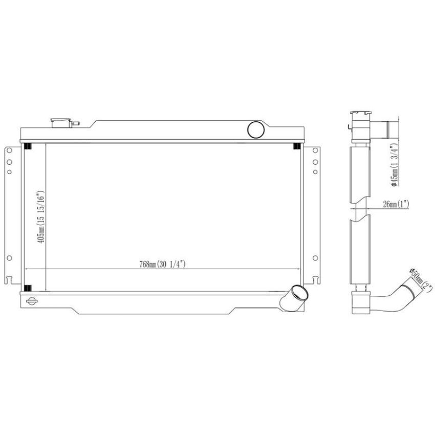 Reach International 41-1079 Radiator