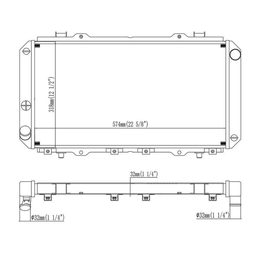 Reach International 41-108 Radiator