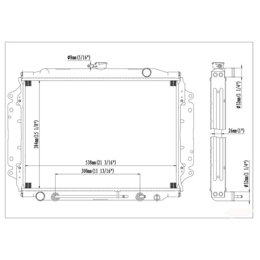 Reach International 41-1128 Radiator