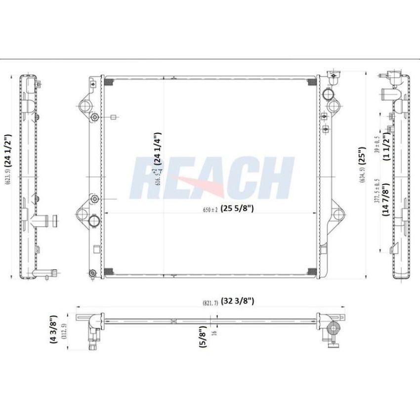 Reach International 41-13144 Radiator