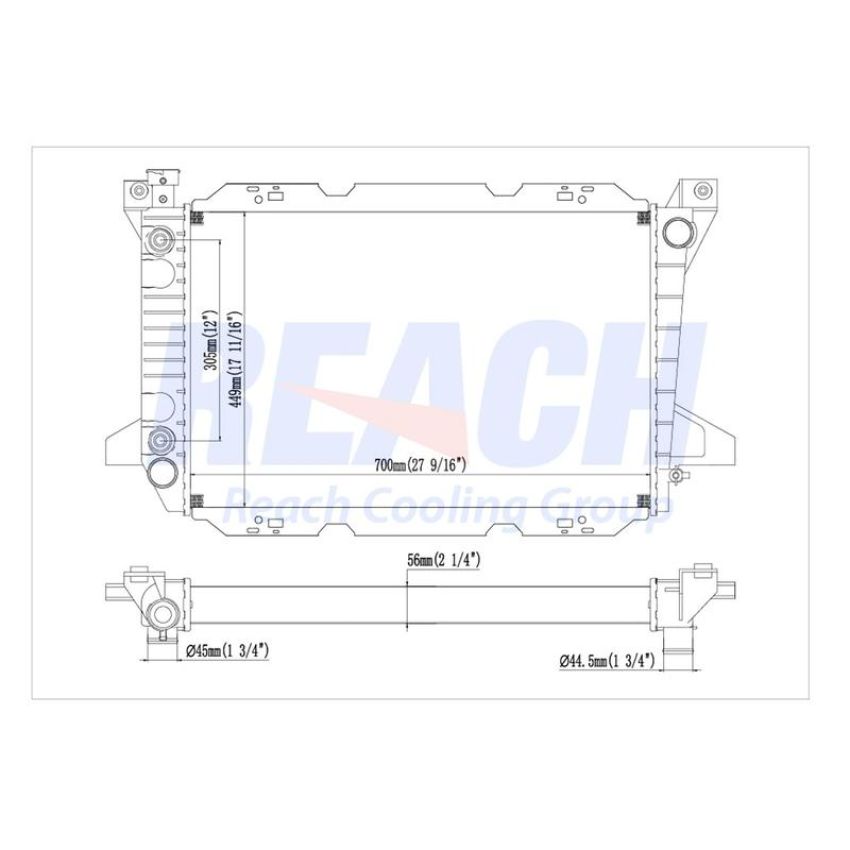 Reach International 41-131 Radiator