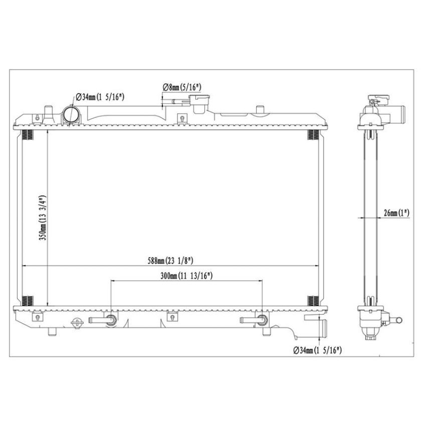Reach International 41-13283 Radiator