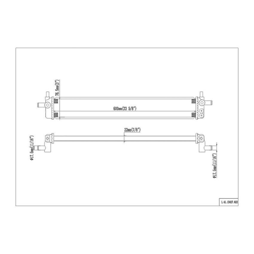 Reach International 41-13427 Radiator