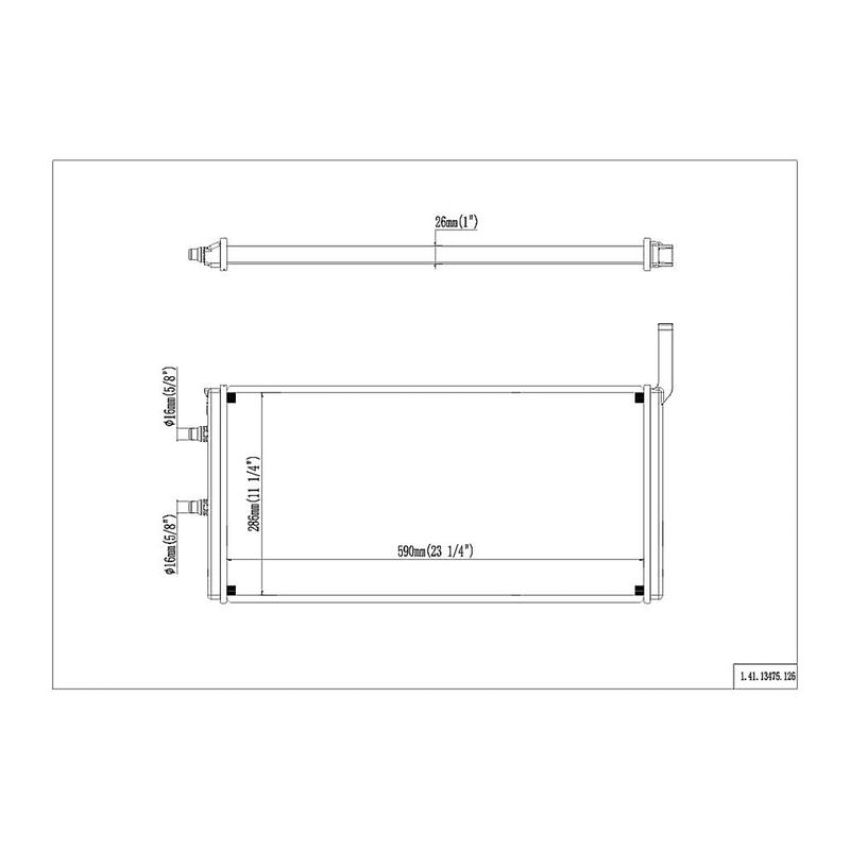 Reach International 41-13475 Radiator