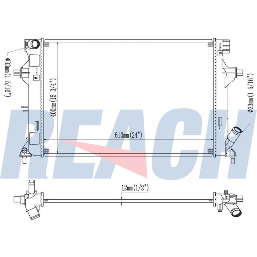 Reach International 41-13775 Radiator