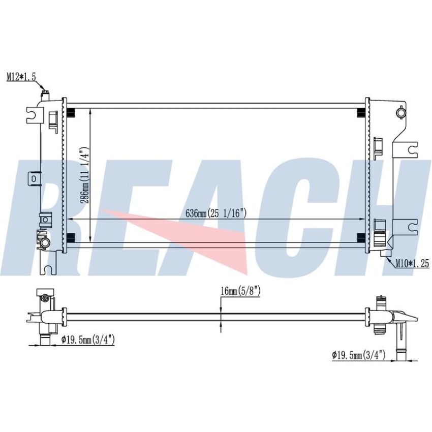 Reach International 41-13779 Radiator