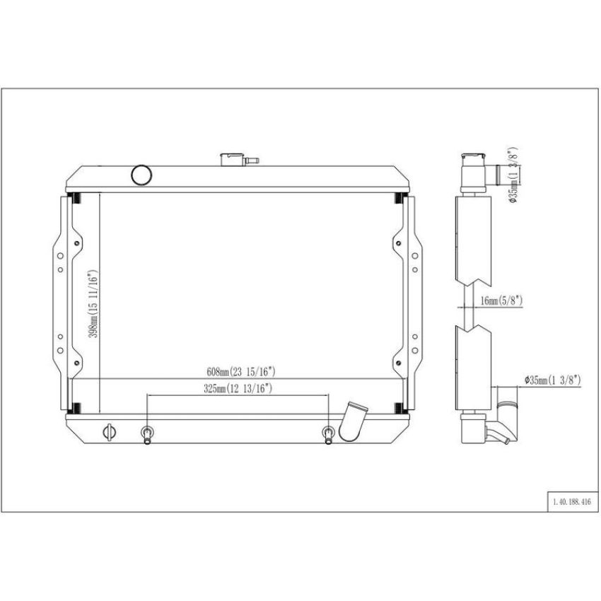 Reach International 41-188 Radiator