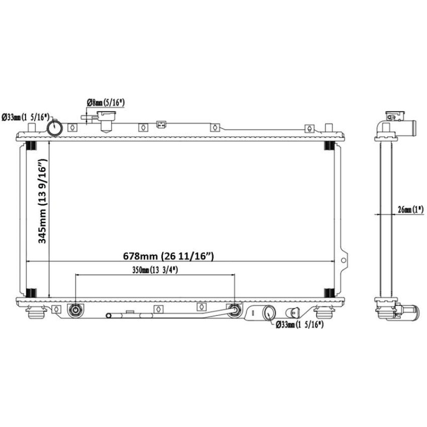 Reach International 41-2269 Radiator